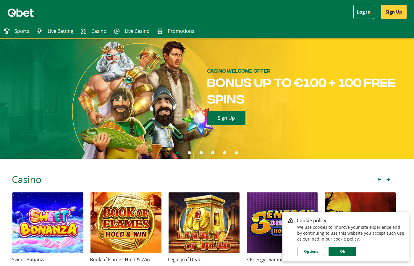 Qbet Screenshot